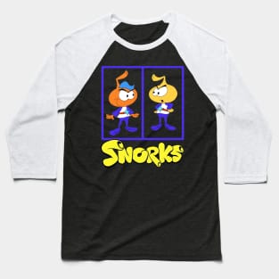 Snorkland Wonders Relive the Colorful World and Memorable Interactions of the Snorks Film on a Tee Baseball T-Shirt